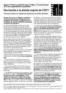 2026-01-31 appel maintien plainte OIT FR